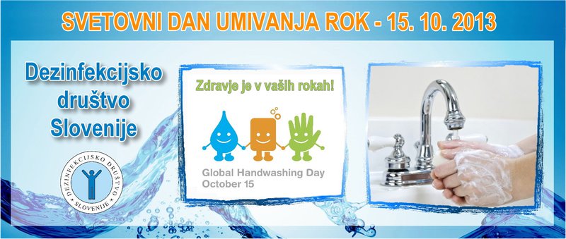 Svetovni dan umivanja rok, 15. 10. 2013