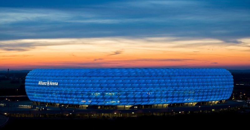Allianz Arena, Muenchen, Nemčija