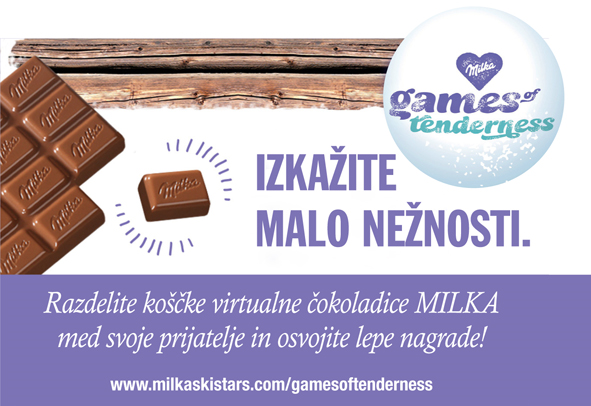 Milka Games of Tenderness nagradna igra