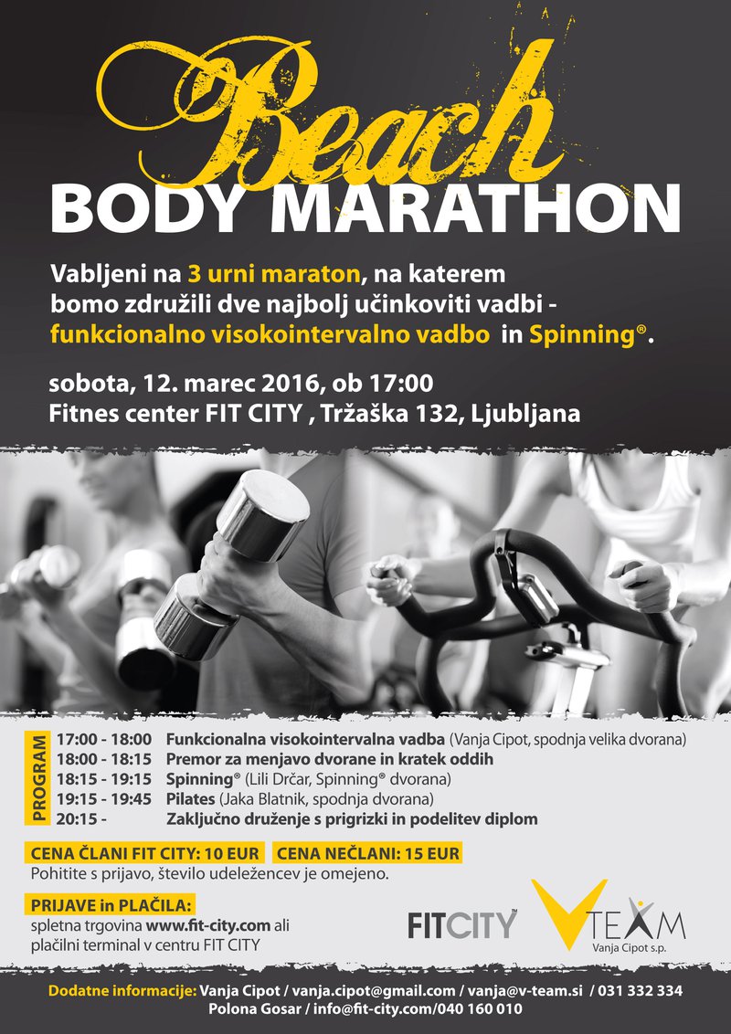 Beach Body Marathon