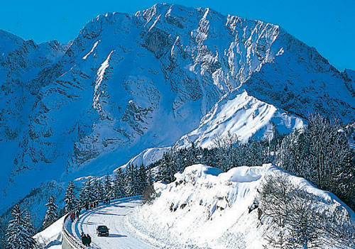 Berchtesgadener Land: Veličasten pogled na cesti Rossfeld-Höhenring