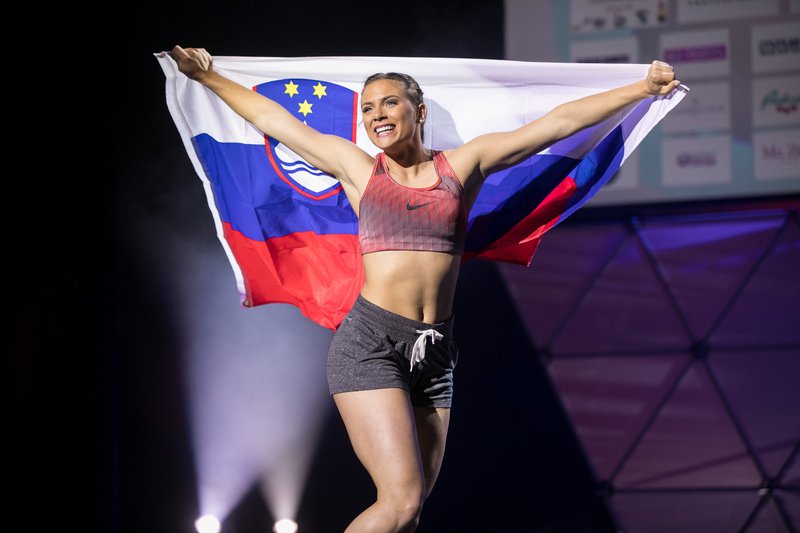 Aktualna miss športa atletinja Manca Šepetavc